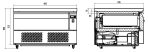 REFRIGERATED/FREEZER COUNTER SWITCHABLE 1 DRAWER 2X 1/1GN - Image 5