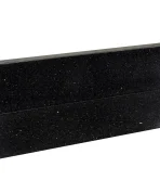 PIZZA COUNTER 2 DOORS BLACK GRANITE WORKTOP - WITH WHEELS, image 3