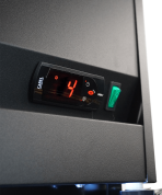 REFRIGERATOR 2 GLASS DOORS BLACK IRM-770 BL - Image 11