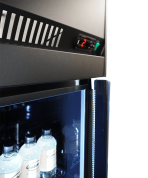 REFRIGERATOR 2 GLASS DOORS BLACK IRM-770 BL - Image 13