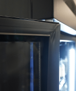 REFRIGERATOR 2 GLASS DOORS BLACK IRM-770 BL - Image 17