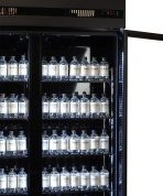 REFRIGERATOR 2 GLASS DOORS BLACK IRM-770 BL - Image 15