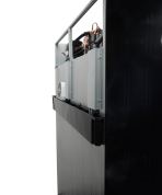 REFRIGERATOR 2 GLASS DOORS BLACK IRM-770 BL - Image 20