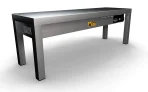 OVERSHELF CERAMIC HEATED 1 LEVEL 1000 3 HEATERS OF 250W, image 2
