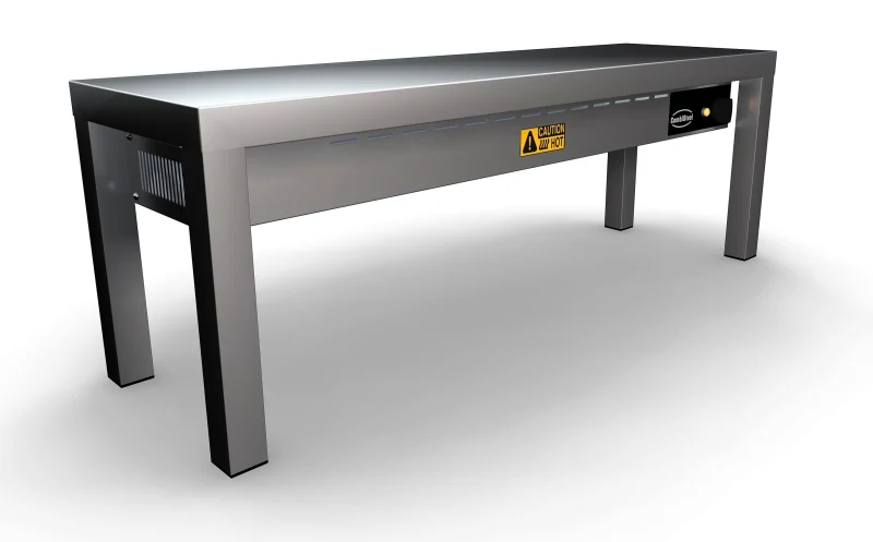 OVERSHELF CERAMIC HEATED 1 LEVEL 1000 3 HEATERS OF 250W, image 2
