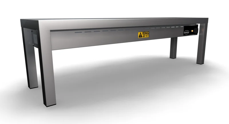 OVERSHELF CERAMIC HEATED 1 LEVEL 1200 3 HEATERS OF 250W, image 2