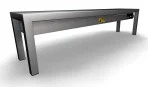 OVERSHELF CERAMIC HEATED 1 LEVEL 1400 4 HEATERS OF 250W, image 2