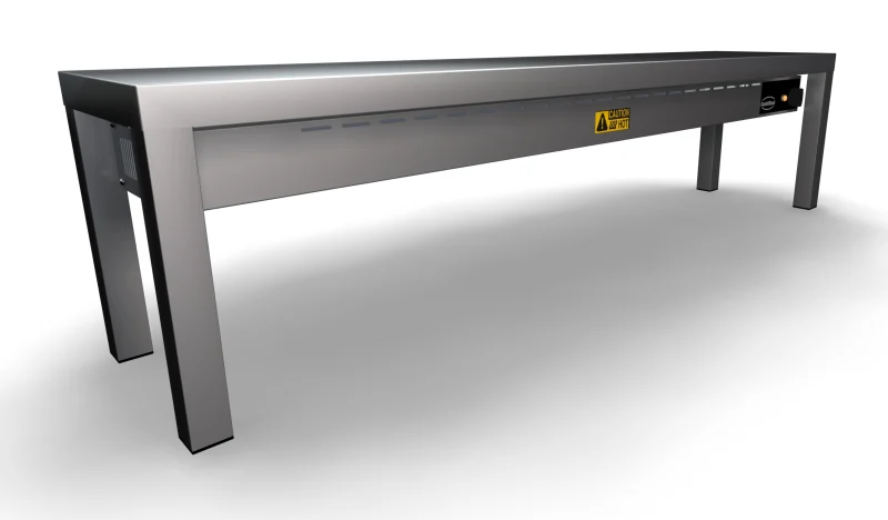 OVERSHELF CERAMIC HEATED 1 LEVEL 1400 4 HEATERS OF 250W, image 2