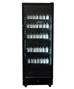 REFRIGERATOR 1 GLASS DOOR BLACK SVE-450 BL, image 5
