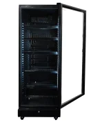 REFRIGERATOR 1 GLASS DOOR BLACK SVE-450 BL, image 6