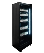 REFRIGERATOR 1 GLASS DOOR BLACK SVE-450 BL, image 4