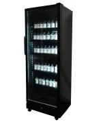 REFRIGERATOR 1 GLASS DOOR BLACK SVE-450 BL, image 3