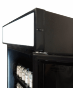 REFRIGERATOR 1 GLASS DOOR BLACK WITH LIGHT BOX SVE-450 BLC - Image 6