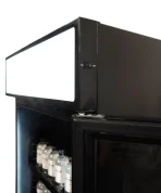 REFRIGERATOR 1 GLASS DOOR BLACK WITH LIGHT BOX SVE-450 BLC, image 6