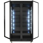 REFRIGERATOR 2 GLASS DOORS BLACK NAP-850, image 14