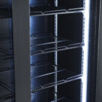 REFRIGERATOR 2 GLASS DOORS BLACK NAP-850 - Image 9