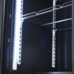 REFRIGERATOR 2 GLASS DOORS BLACK NAP-850 - Image 11