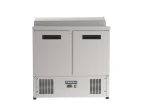 Proex 2 Door Topping Salad Prep Fridge 257L-PS200, image 4