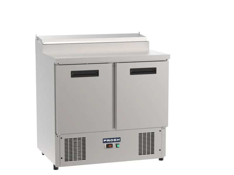 Proex 2 Door Topping Salad Prep Fridge 257L-PS200