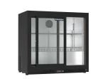 Proex BKB-235S Double Sliding Glass Door Back Bar Cooler – 170L Black, image 3