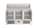Proex PS903 3-Door Refrigerated Pizza Prep Counter – 368L, image 3