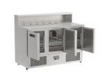 Proex PS903 3-Door Refrigerated Pizza Prep Counter – 368L, image 4