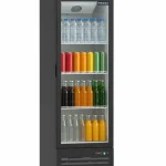 Proex SCA360VL Upright Glass Door Display Cooler – 340L Black